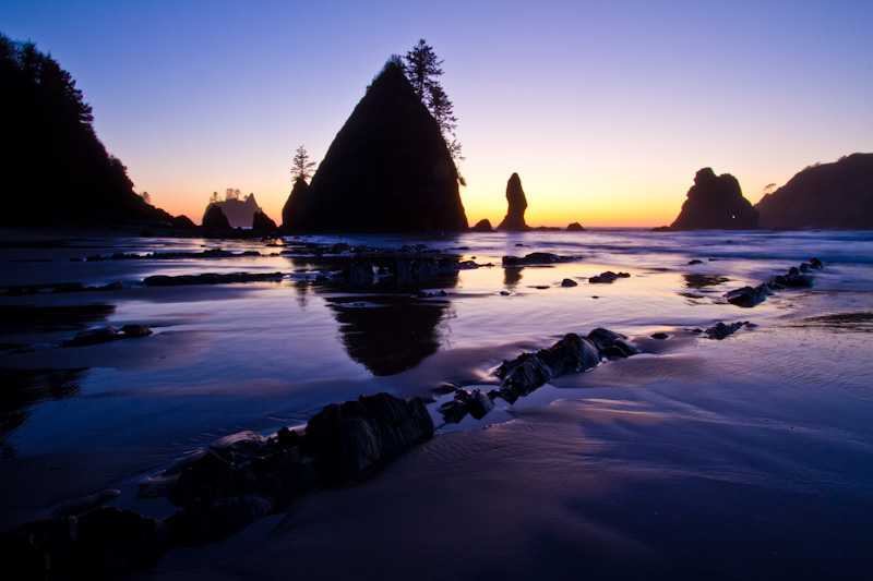 Point Of Arches At Sunset